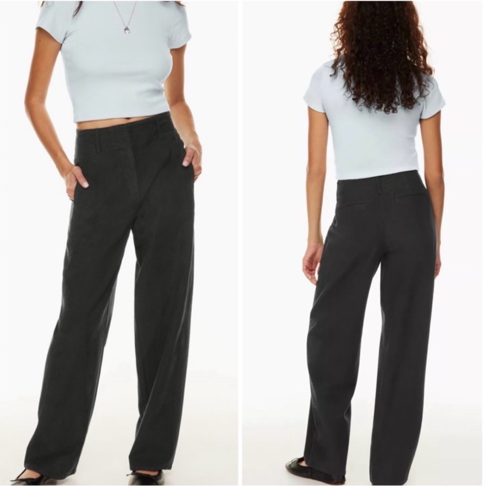 Artizia’s “Wilfred Free” brand Ascendant Utility Barrel Pant Black